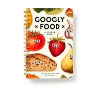 Galison Googly Food Sticker Book
