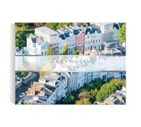 Galison Gray Malin Notting Hill - 1000 Piece Puzzle with Dreamy Springtime Photography of Iconic English Neighborhood From Au Parc Artwork