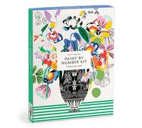 Galison Kitty McCall Etruscan Vase - DIY 9 x 12 Paint by Number Kit with Stunning Art for Beginners and Experts Includes Paint and Brushes