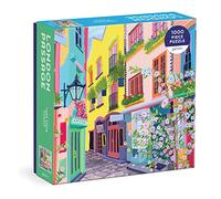 Galison London Passage - 1000 Piece Puzzle Fun and Challenging Activity with Bright and Bold Artwork of Colorful London Streets for Adults and Families