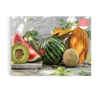 Galison Melons From The Vine - 1000 Piece Puzzle Featuring A Mediterranean Still Life Of Summer Melons