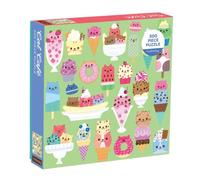 Galison Mudpuppy Cat Cafe 500 Piece Puzzle Jigsaw Book Galison Mudpuppy Multicolor