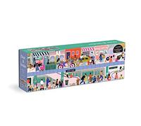 Galison Over & Under 1000 Piece Panoramic Puzzle - Colorful and Bright Jigsaw Puzzle, Thick and Sturdy Pieces, Family Activity