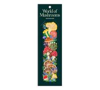 Galison World of Mushrooms - Paper Bookmark Featuring Mushroom Artwork for Reading Enthusiasts