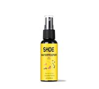 Galitoon Shoe Waterproofing Spray 100 ml Waterproofing Spray for Shoes, Leather, Suede, Nubuck and Textile, Protection Against Rain, Stains and Dirt, Yellow, 1