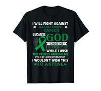 Gall Bladder Cancer Awareness Kelly Green Ribbon Gift T-Shirt