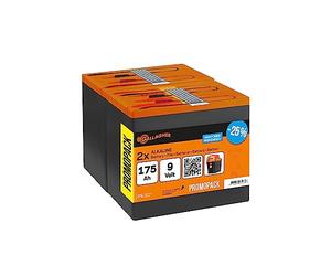 Gallagher Alkaline Energiser Battery Duopack 9V/175Ah