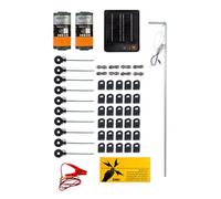 Gallagher Cat Fence Kit - with S6 Solar Energiser - Complete Set