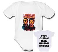 GALLAGHER NOEL Baby Grow Customisable Personalised Unique Vest Babygrow Girls Boys Unisex top cute Bodysuit Custom Text LIAM 403