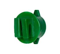 Gallagher - Screw insulator (screw-on rod insulator) (green, posts ø 8,5-13mm, pack of 20) - Electric fence wire insulator