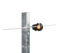 Gallagher - Screw insulator XDI (XDI bolt-on insulator) (pack of 10) - Electric fence rope insulator / cord insulator - Electric fence wire insulator