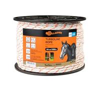 Gallagher Electric Fence Rope TurboLine – 8 stainless steel & 3 copper conductors – 200m White