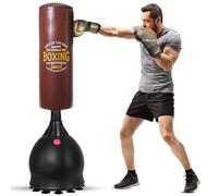 Gallant 5.5 Feet Free Standing Punching Bag- Heavy Duty Boxing Bag for Adults Kickboxing, Mixed Martial Arts, Muay Thai, Martial Arts Training Equipment with Durable Pedestal Stand, Indoor Outdoor Use