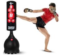 Gallant 5.5 Feet Free Standing Punching Bag- Heavy Duty Boxing Bag for Adults Kickboxing, Mixed Martial Arts, Muay Thai, Martial Arts Training Equipment with Durable Pedestal Stand, Indoor Outdoor Use