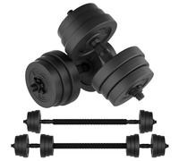 Gallant Adjustable Weights Dumbbells Set, 2-in-1 Dumbbell & Barbell, 20kg