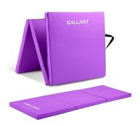 Gallant Foldable Gymnastics Mat - 6ft Long and Tri Folding, 5cm Thick High Density Foam, Non Slip and Easy to Clean - Tumble Exercise Crash Equipment for Kids