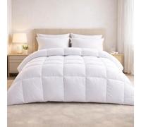 Gallant Global Feels Like Down Duvet - Hollowfiber Filling Ultra Soft Noisless All-Year Round Quilt for Summer, Autumn & Winter with Corner Tabs, Box Stitched Quilt (4.5 Tog, Double)