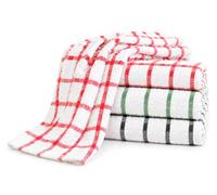 Gallant Global Kitchen Terry Tea Towels 100% Pure Cotton - Highly Absorbent, Soft Touch & Durable Dish Towels, Multipurpose Tea Towels & Bar Towels for Kitchen, Home & Everyday Use