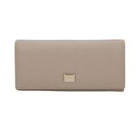 Gallantry Women's Loulou Wallet with Grained Effect and Signature Metal Plate