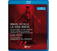 La Vida Breve: Palau De Les Arts (Maazel) (Blu-ray) Lorin Maazel