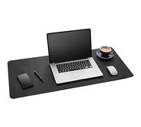 Gallaway Leather Desk Pad - (92 x 43 cm) Desk Mat Accessories for Women Men Desk Protector Extended Mouse Pad for Office/Home Accessories Writing Pad for Top of Desks (Black)