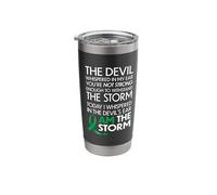Gallbladder Cancer Warriors I Am The Storm, I Will Survive Stainless Steel Insulated Tumbler
