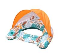 Galleggiante Da Piscina Con Tettuccio - Soluzione D'Ombra Pratic Con Portabevande | In Spiaggia Lago Mare,per Attività Acquatiche All'Aperto In Estate, Viaggi, Hotel, Resort, L