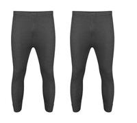 Galleries Kids Thermal Underwear Long Johns Boys Warm Pants Children Bottom Underwear Pack of 2 (UK, Age, 7 Years, 8 Years, Regular, Charcoal)