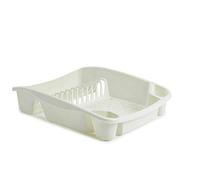 Galleries Plastic Kitchen Sink Dish Drainer Cutlery Plate Cup Storage Holder Rack Tidy (Cream, Small Dish Drainer)
