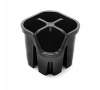 Galleries Signature Cutlery Drainer Kitchen Sink Drying Rack Holder Utensils Caddy (Black)