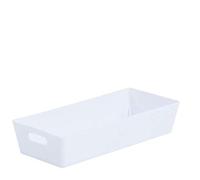 Galleries Wham Plastic Studio Storage Basket Set For Home Kitchen Office Tidy Organiser Baskets (2.01)(11 x 25 x 5 cm)