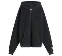Gallery Dept Men's Deluxe Full Zip Hoodie Washed Black