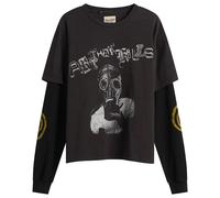 Gallery Dept Men's. Noise Layered T-Shirt Black/Black Small