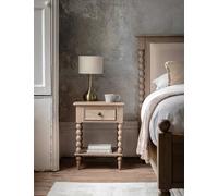 Gallery Direct Artisan 1 Drawer Bedside Table Natural