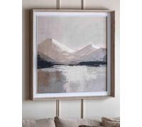 Gallery Direct Beyond the Pale Framed Canvas Taupe