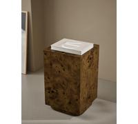 Gallery Direct Burl Side Table Natural Mix