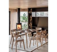 Gallery Direct Hatfield Four Seater Dining Table Natural