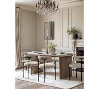 Gallery Direct Marmo Rectangle Dining Table Grey