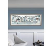 Gallery Direct Shoreline Rectangle Framed Art Grey