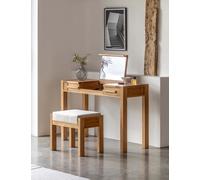 Gallery Direct Sonoma™ Dressing Table & Stool Oak