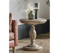 Gallery Direct Vancouver Round Wood Side Table Natural