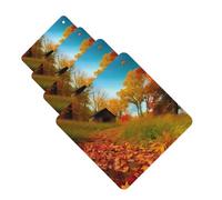 Gallery For Fall Car Air Freshener Cards Set of 4 Pieces Long Lasting Hanging Scented Cards Auto Aromatherapy Tablets Personalized Car Fresheners Gifts for Men Women - Lavender Scent