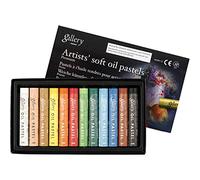 Gallery Oil Pastel Premium, thickness 10 mm, L: 7 mm, asstd colours, 12asstd