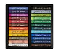 Gallery Oil Pastels Premium, thickness 10 mm, L: 7 mm, asstd colours, 24asstd
