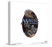 Gallery Pops Magic The Gathering - Retro 5th Edition Core Badge Wall Art, 12" x 12" Gallery Pops Wall Art, Stretched Canvas