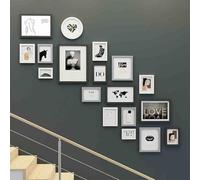Gallery Wall Frames,Stairs Decor Photo Frames,Photo Frame Wall Set,Multiple Photo Frames Wall,You Can Change Your Own Photo,For Gallery Photo Frame Collage Wall Or Desktop Display