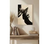 galleryply Black Expression Ii Wood Art Print Plywood Wall Art