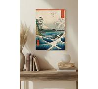 galleryply Sea At Satta Print Plywood Wall Art