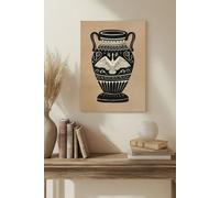 galleryply Swan Pottery I Wood Art Print Plywood Wall Art