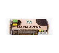 GALLETAS DE AVENA MARIA bañadas - ideal with coffee, tea or as a snack, small sweet biscuits for snacks, weight 245 g and suitable for those who prefer effective products in everyday life